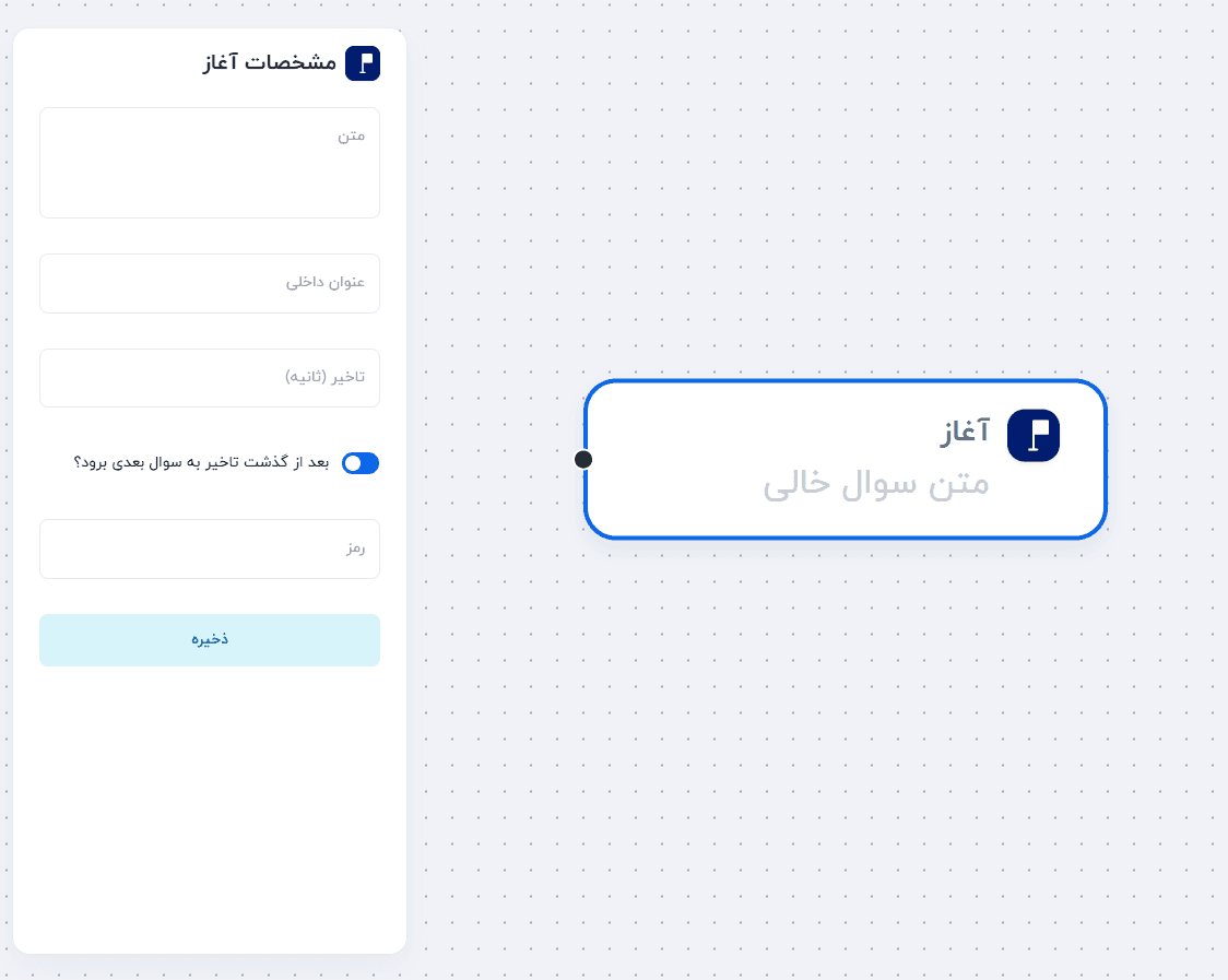 نمونه نود