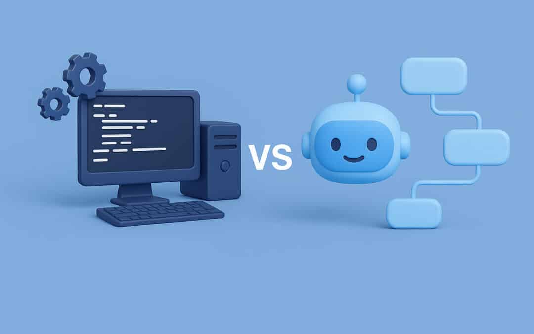 مقایسه ابزار مرید با روش‌های سنتی ساخت چت‌بات